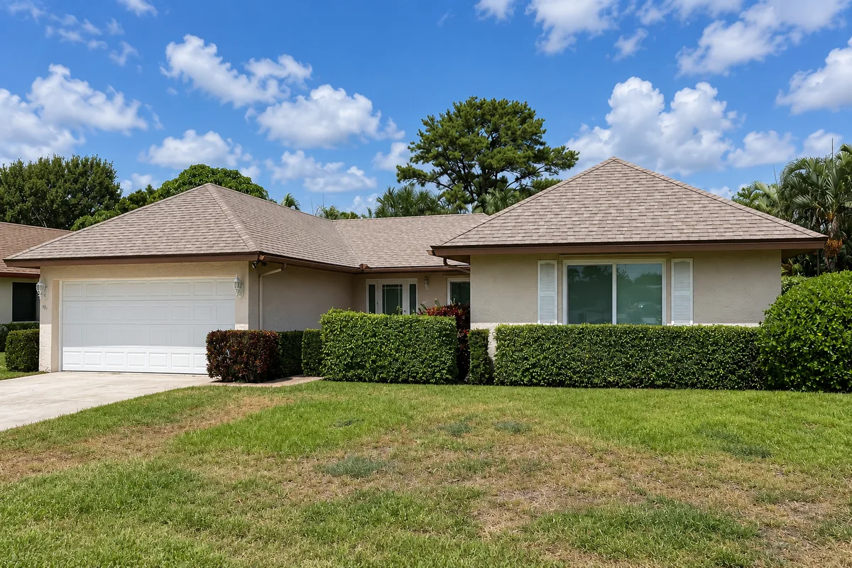 Architectural shingle roof